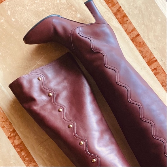 CHLOE - Quaylee over-the-knee boots - Picture 2 of 12